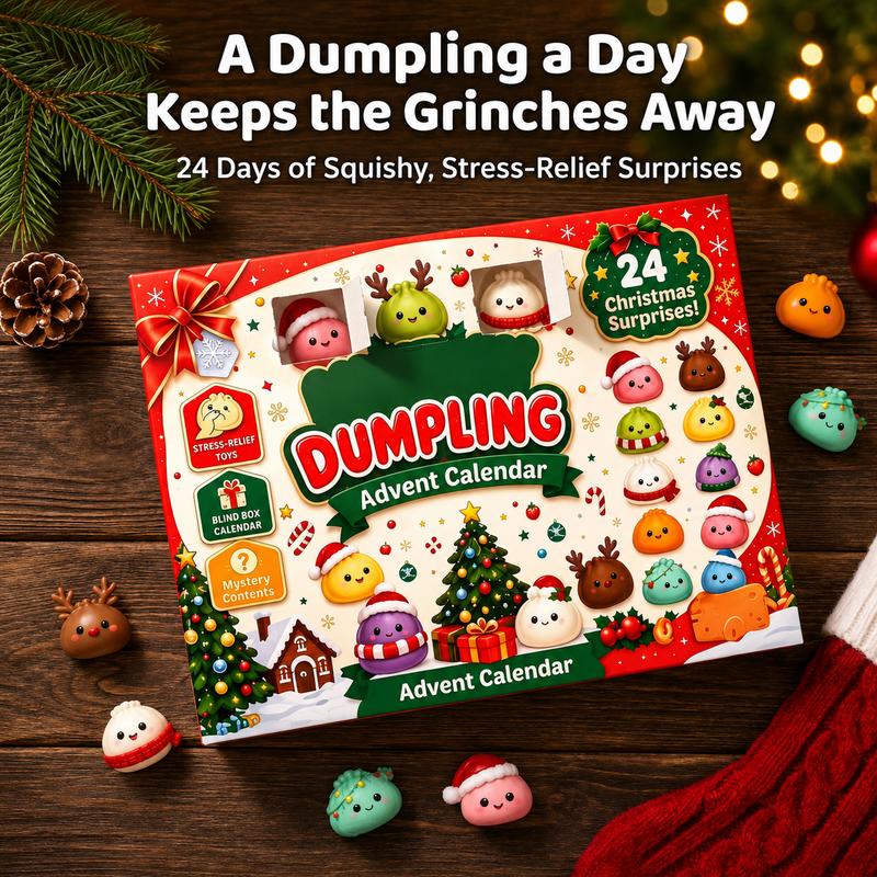 Dumpling Squishy Advent Calendar 2026