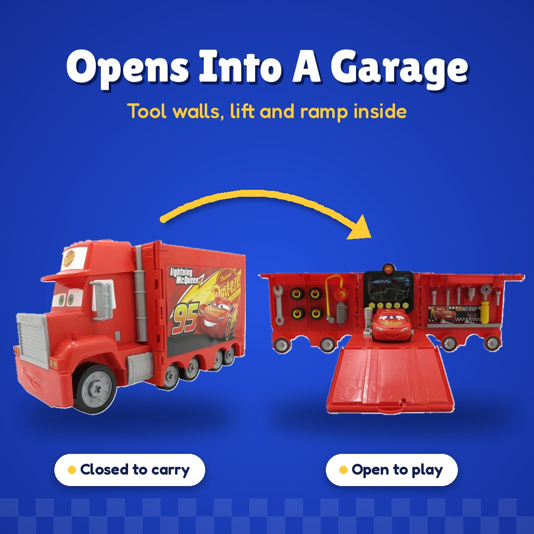Playtime© Cars 3: Macks Mobile Tool Center