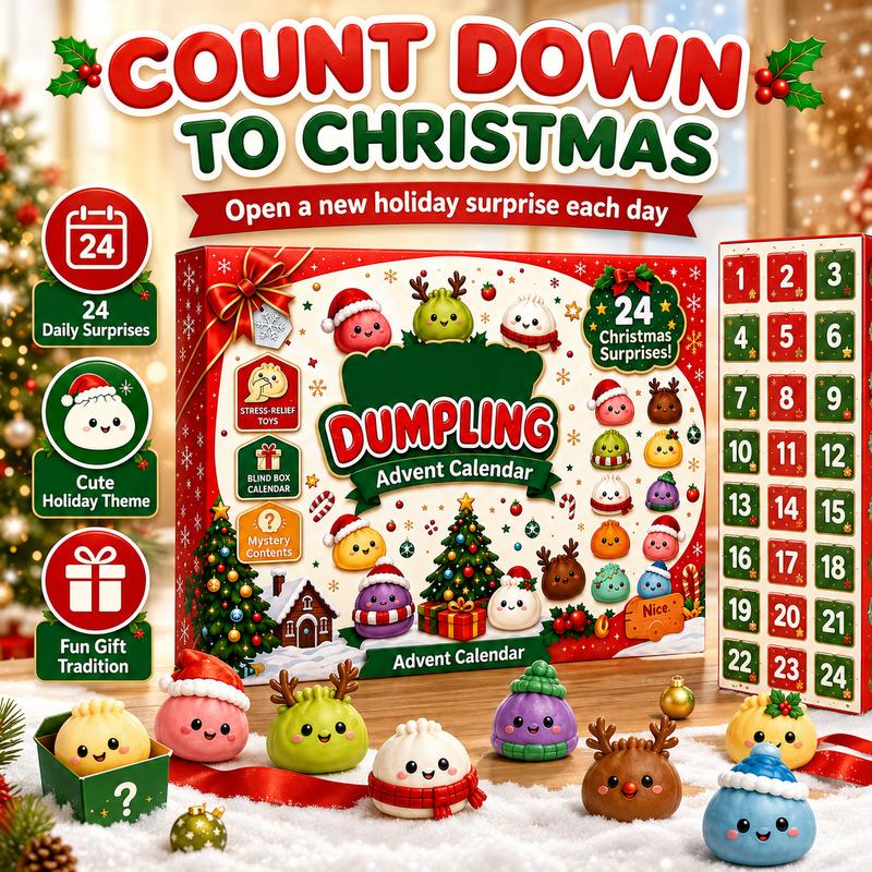 Dumpling Squishy Advent Calendar 2026