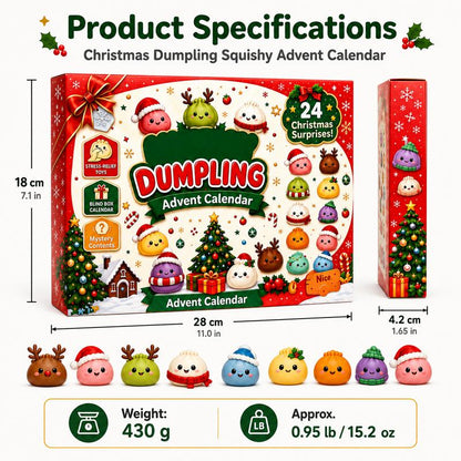 Dumpling Squishy Advent Calendar 2026
